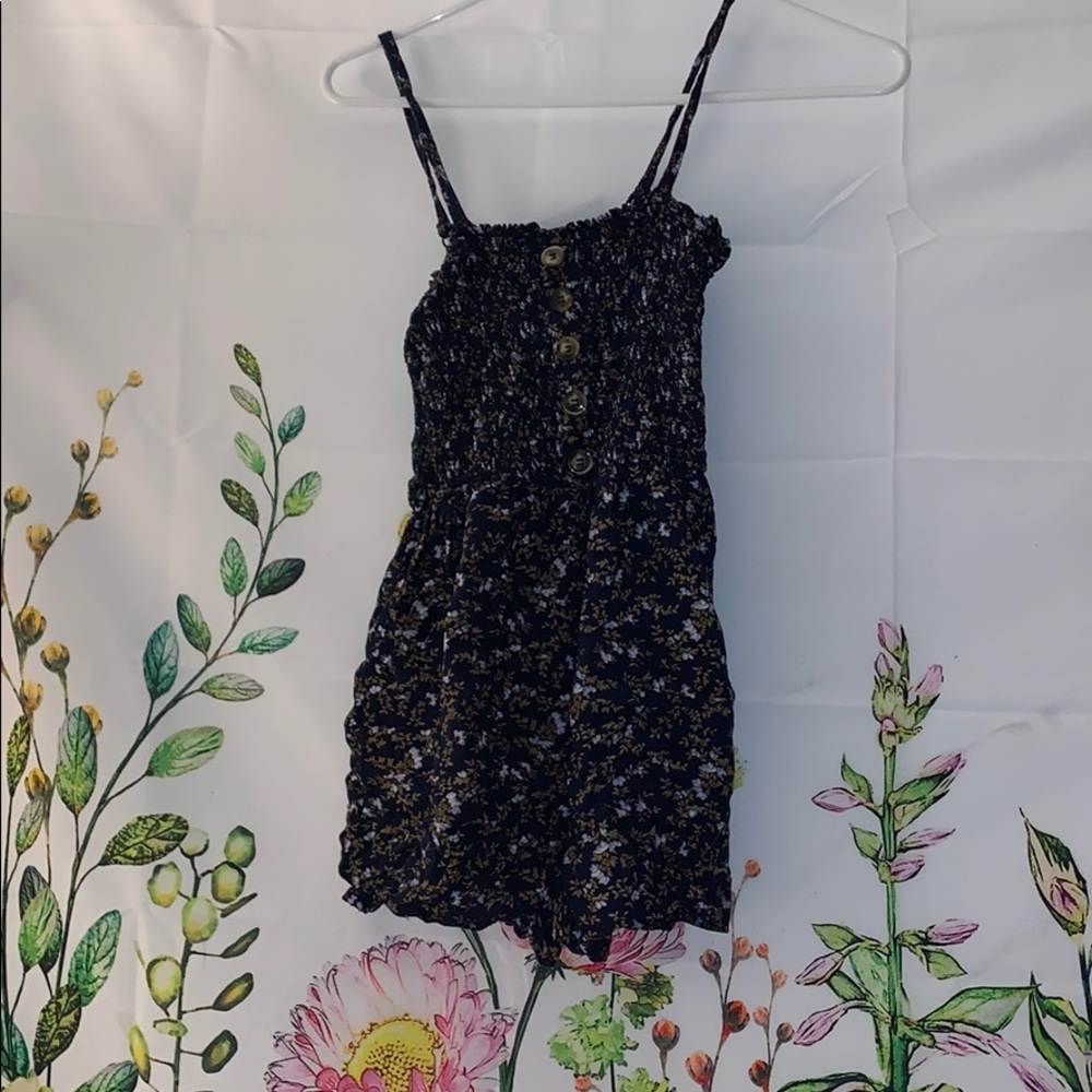 Navy floral jumper